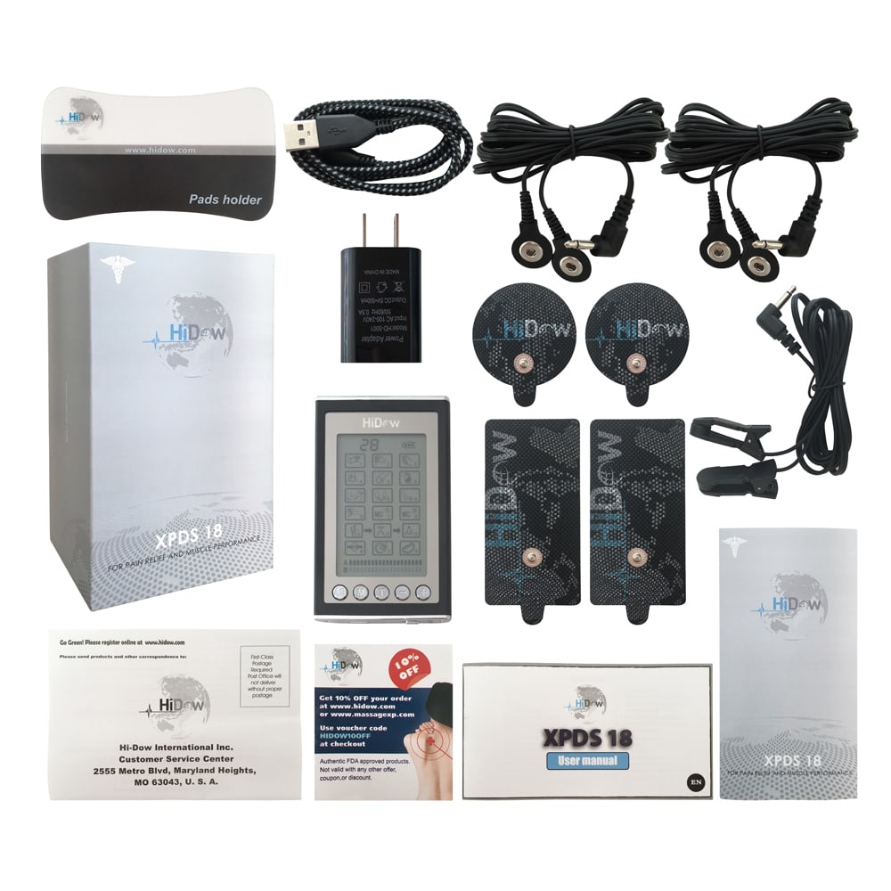 HiDow International AcuXPD Tens Unit Muscle Stimulation Electronic