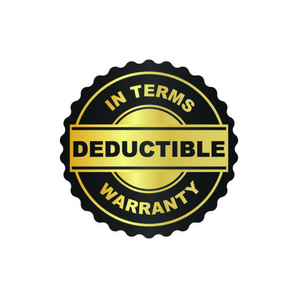 WARRANTY processing – IN TERMS deductible