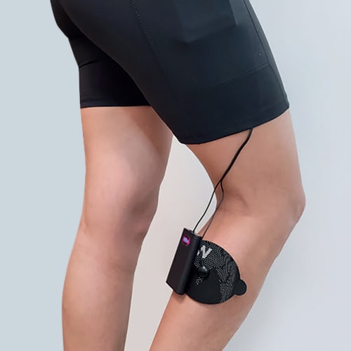 Compex Muscle Stim: Pad Placement for IT Band Muscle 