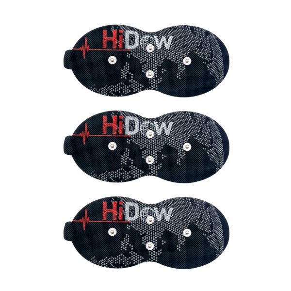 Hidow Heated Electrode Pad Replacement (4-snap)