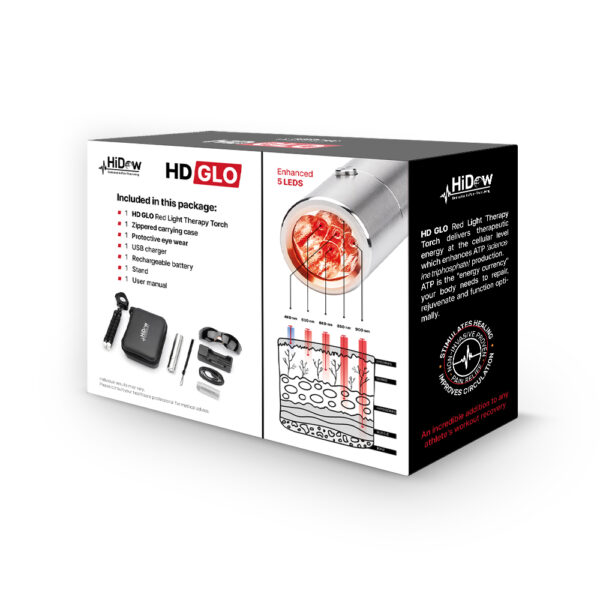 red light therapy torch box